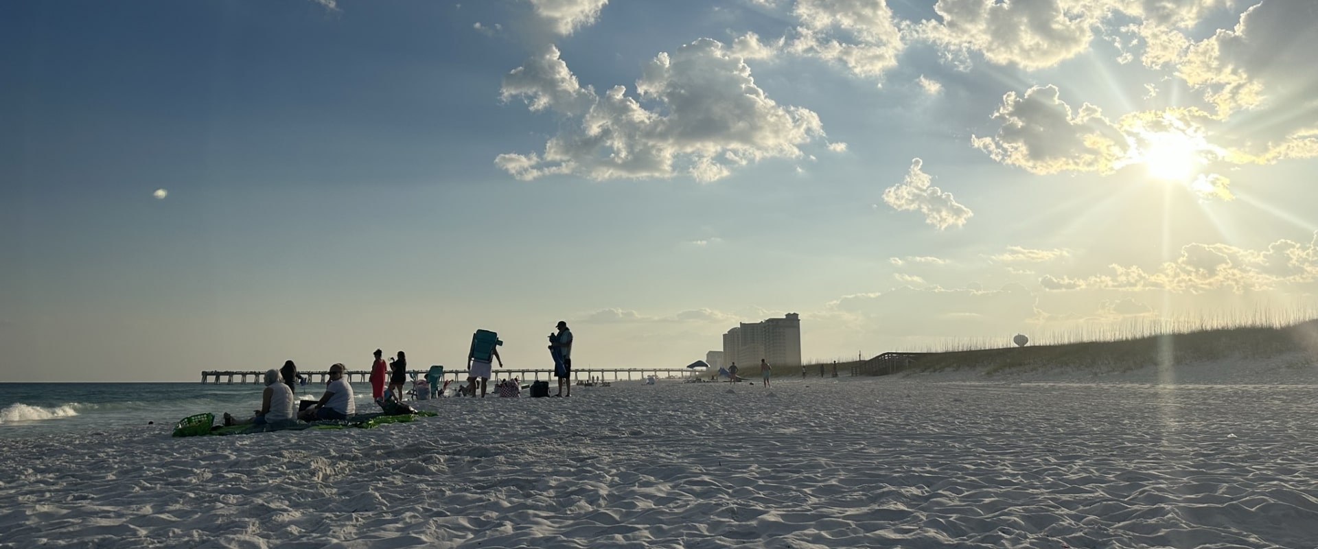 navarre beach in late september