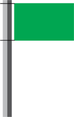 green flag illustrated